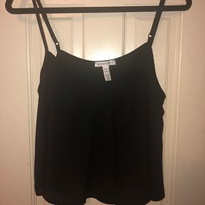Black tank top